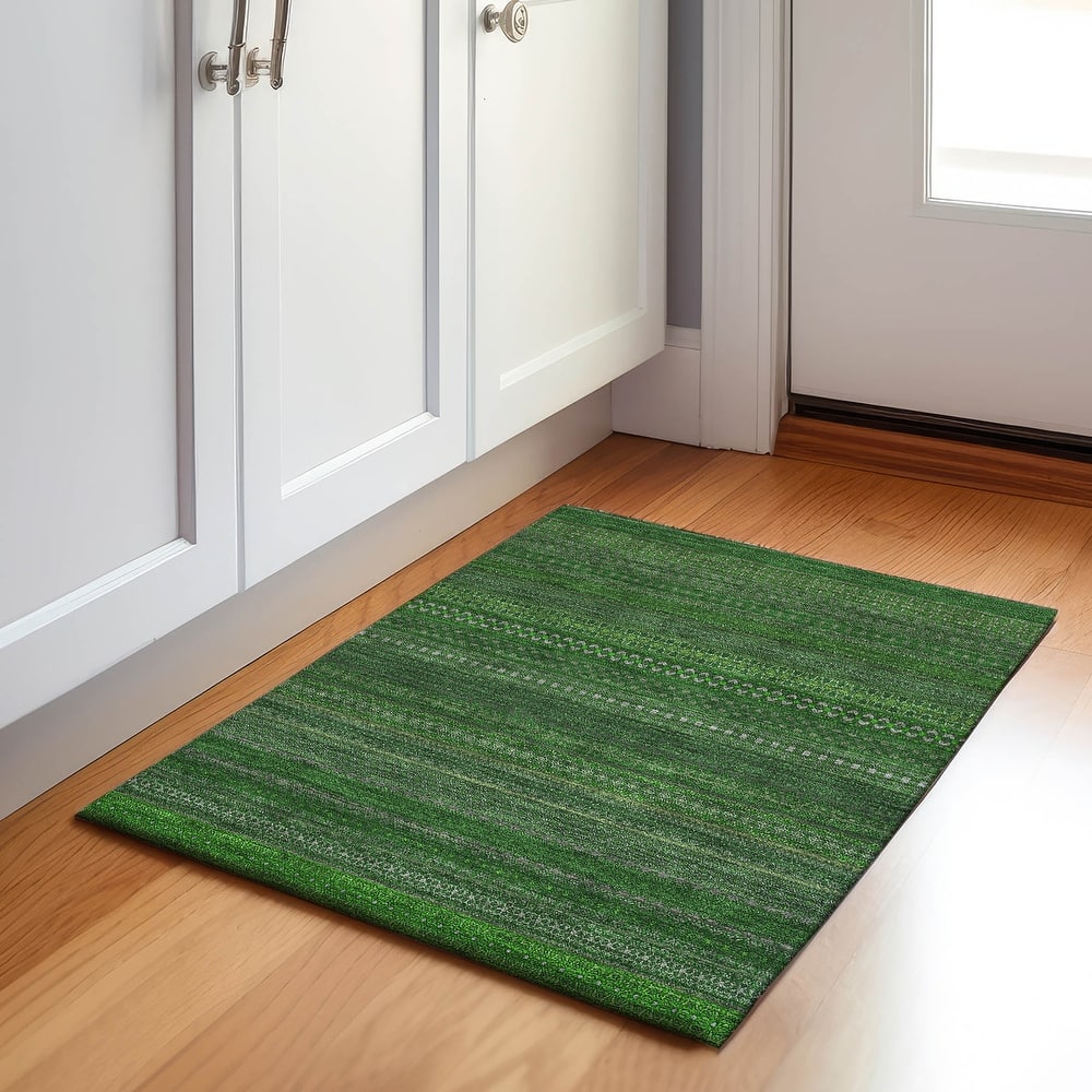 Premium Washable Super Soft Boho Stripes Mayfield Rug