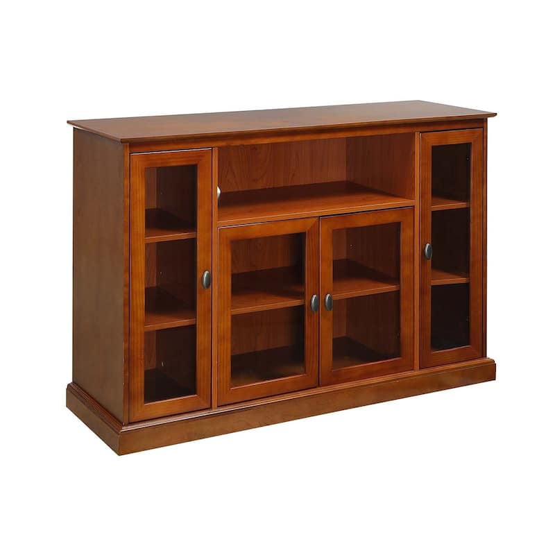 Convenience Concepts Summit Highboy 60" TV Stand with Storage Cabinets and Shelves