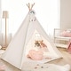 preview thumbnail 2 of 4, Tiny Land® Teepee for Kids with Mat