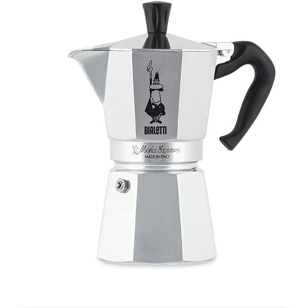 Bialetti Moka Express Stovetop Coffee Maker, 6-Cup - 8 
