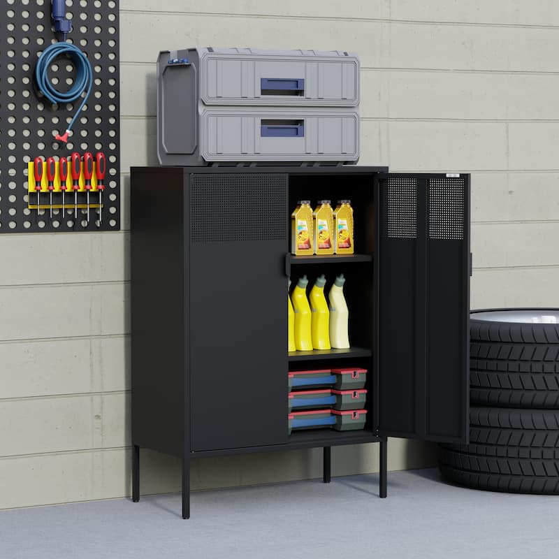 Steel lockers, adjustable laminates, side cabinets, shoe cabinets