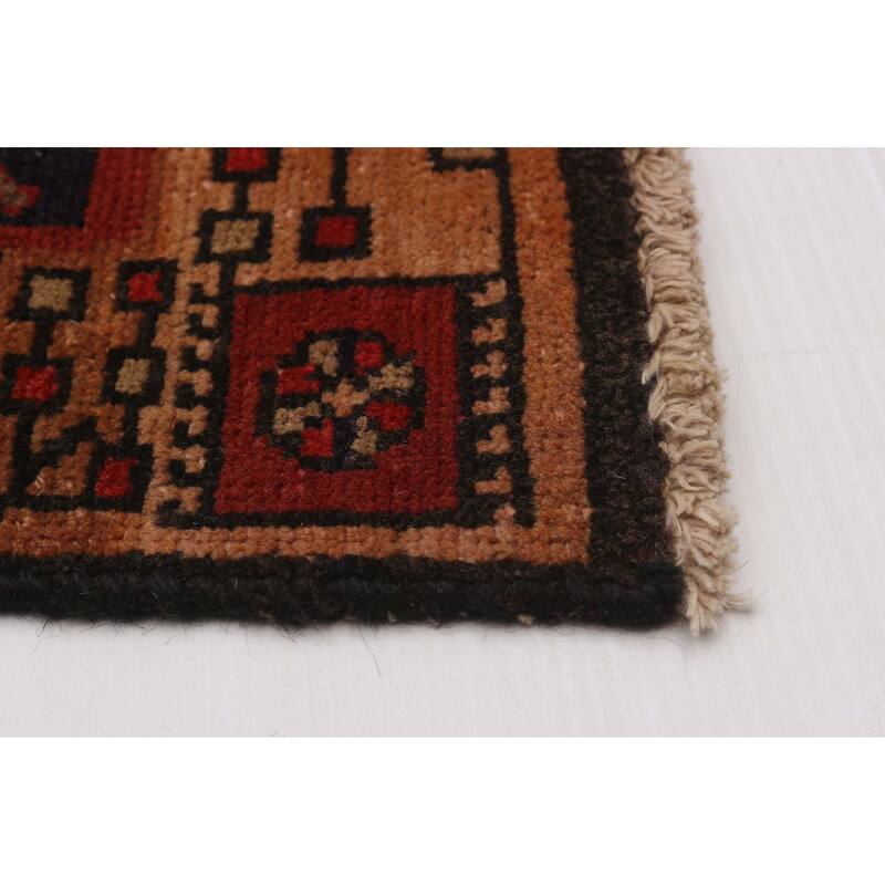 ECARPETGALLERY Hand-knotted Konya Anatolian Red Wool Rug - 3'2 x 12'6