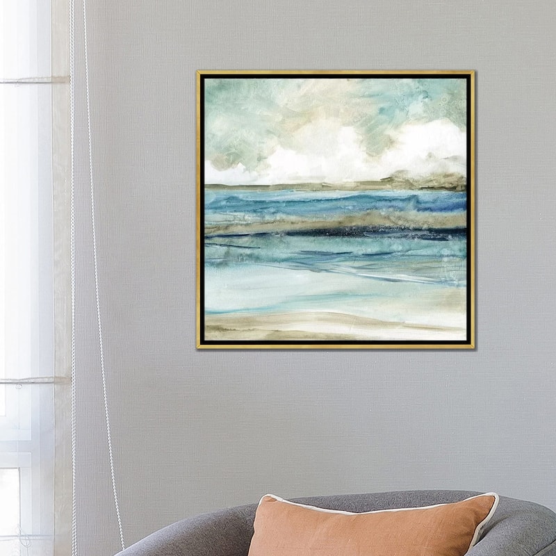 iCanvas "Soft Surf II" by Carol Robinson Framed Canvas Print