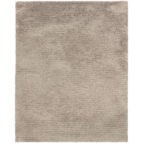 Swann Indoor Plush Hand-made Shag Area Rug