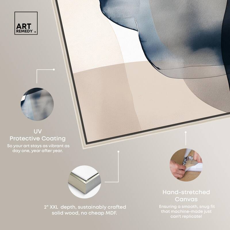 Monochrome Movement Canvas Set of 2 by Art Remedy