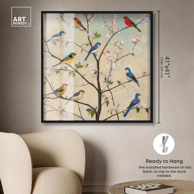 Arboreal Aria I Shadowbox by Art Remedy