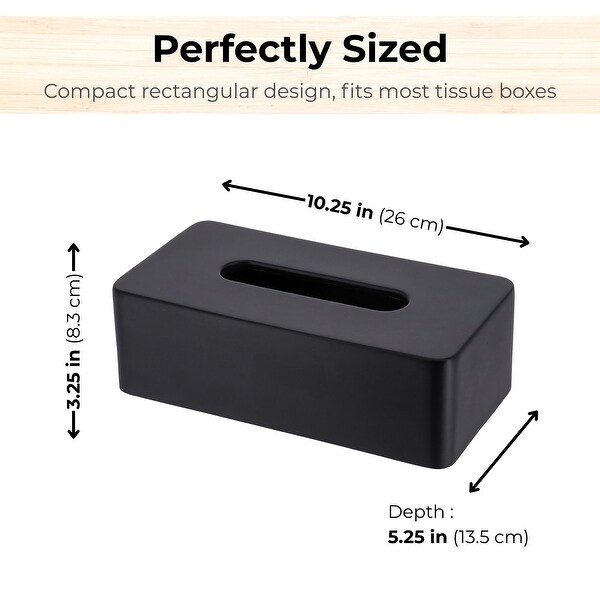 Minimalist Tissue Box Cover - 10.25