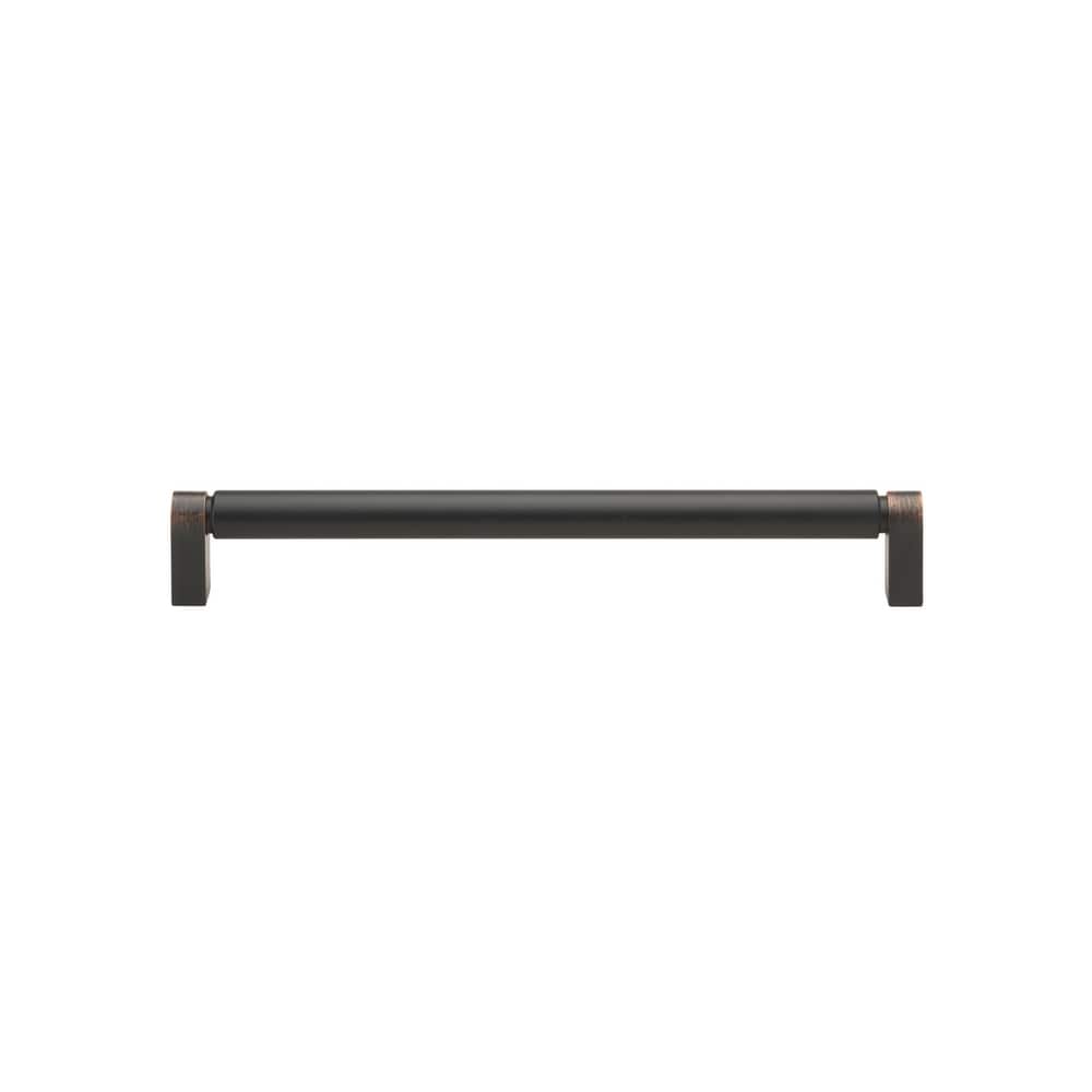 GlideRite 8-3/4 Inch 224mm Center to Center Solid Smooth Cabinet Bar Pull - 4787-224