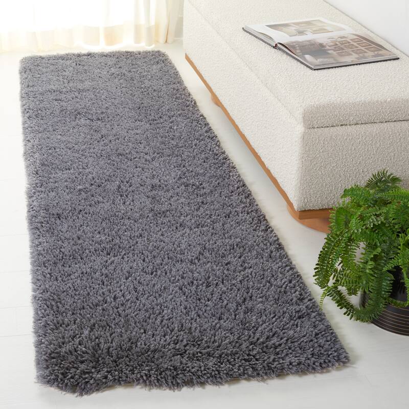 SAFAVIEH Handmade Classic Laken Nakhshun Rug - 2'3" x 8' Runner - Grey