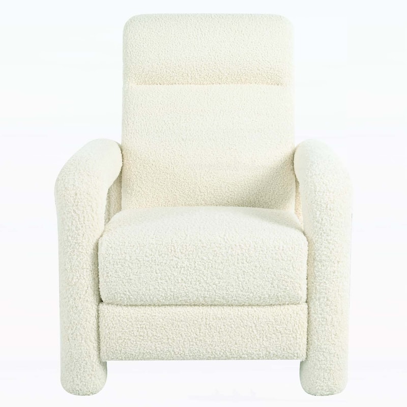 Upholstery Recliner Armchair with Adjustable Backrest for Comfortable Living Room Seating