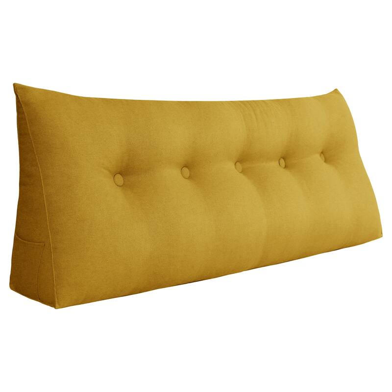 WOWMAX Bed Rest Wedge Reading Pillow Bolster Daybed Back Support
