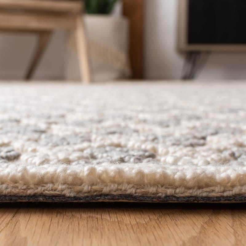 SAFAVIEH Handmade Trace Cherilyn Wool/ Viscose Rug