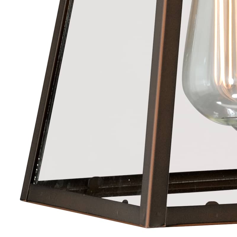 Grant Farmhouse Mini Pendant Ceiling Light Clear Glass
