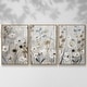 preview thumbnail 6 of 18, Misty Meadow Field - Multi Piece Framed Canvas 16 x 24 - Natural
