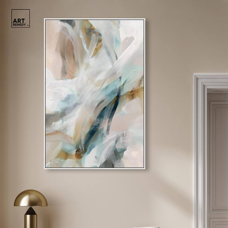 Whispering Colors I Canvas by Art Remedy