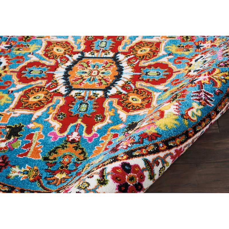 Nourison Oakdale Traditional Persian Medallion Area Rug