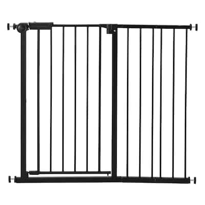 Adjustable 36-Inch Baby Gate with Auto-Close and One-Handed Operation Secure for Babies or Pets - 26-40”W x 36”H