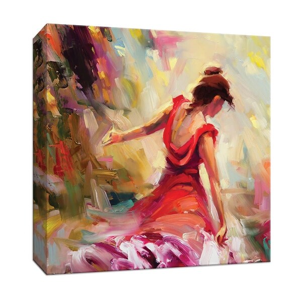 Ptm Images 9 147145 Ptm Canvas Collection 12 X 12 Dancer Giclee Women Art Print On Canvas