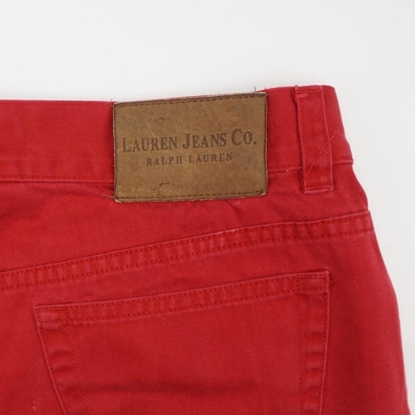 ralph lauren red jeans