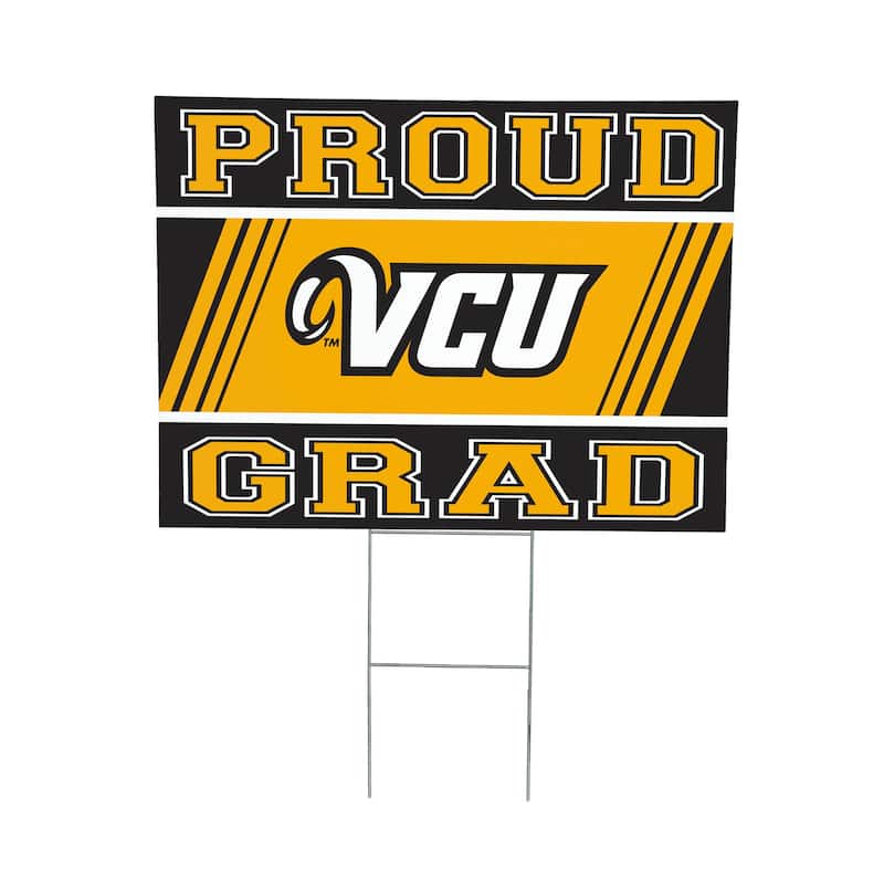 Virginia Commonwealth University 24" x 18" Graduation Coroplast Outdoor Yard Sign