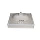 preview thumbnail 22 of 29, Fine Fixtures White Cultured Marble Top With Integrated Sink, 4" Backsplash and Overflow Included.