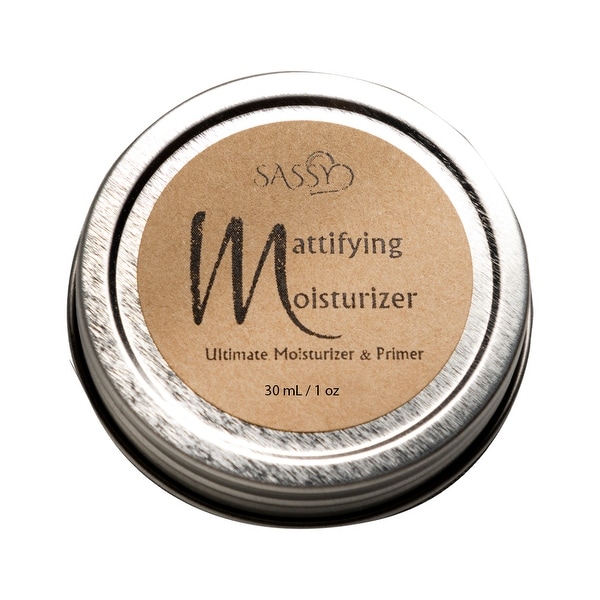 Sassy Skin Care Ultimate Mattifying Moisturizer and Primer - Nourishes, Smooths and Softs Skin. Opens flyout.
