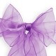 preview thumbnail 5 of 21, 100-Pack Organza Chair Cover Sashes by Lann's Linens