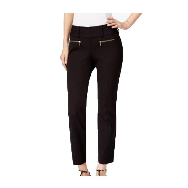 black cropped pants womens