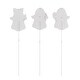 preview thumbnail 66 of 84, Glitzhome Halloween LED Ghost Cat Pumpkin Nutcracker Yard Stakes Standing Sign Hanging Decor