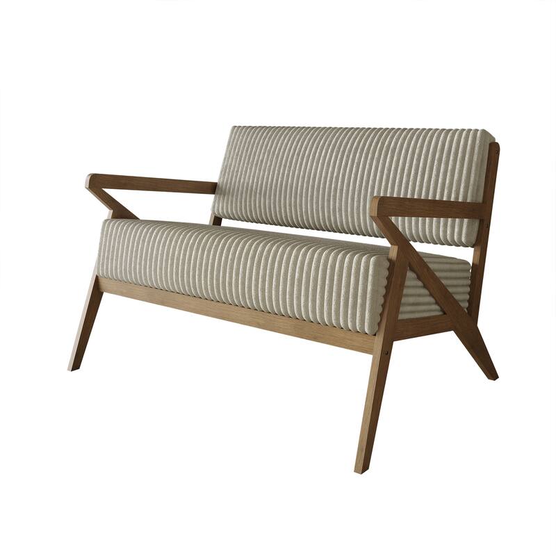 CraftPorch Chic Modern Velvet 2-Piece Upholstered Living Room Set