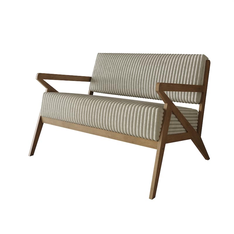 CraftPorch Chic Modern Velvet Upholstered Loveseat