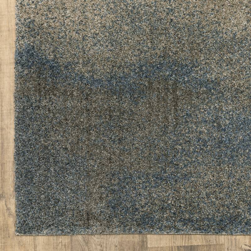 Style Haven Archer Ombre Abstract Grey/ Teal Indoor Area Rug