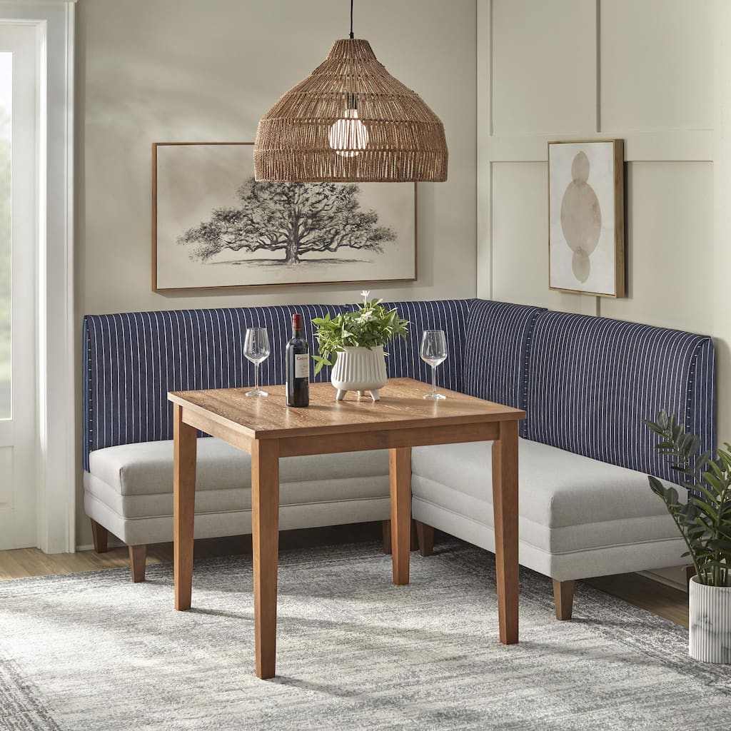 Lifestorey Sebring 4-Piece Upholstered Banquette Set