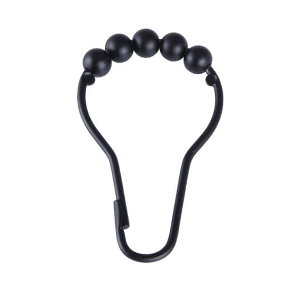 slide 2 of 19, Edenscape Roller Ball Shower Curtain Rings (12 pcs/set)