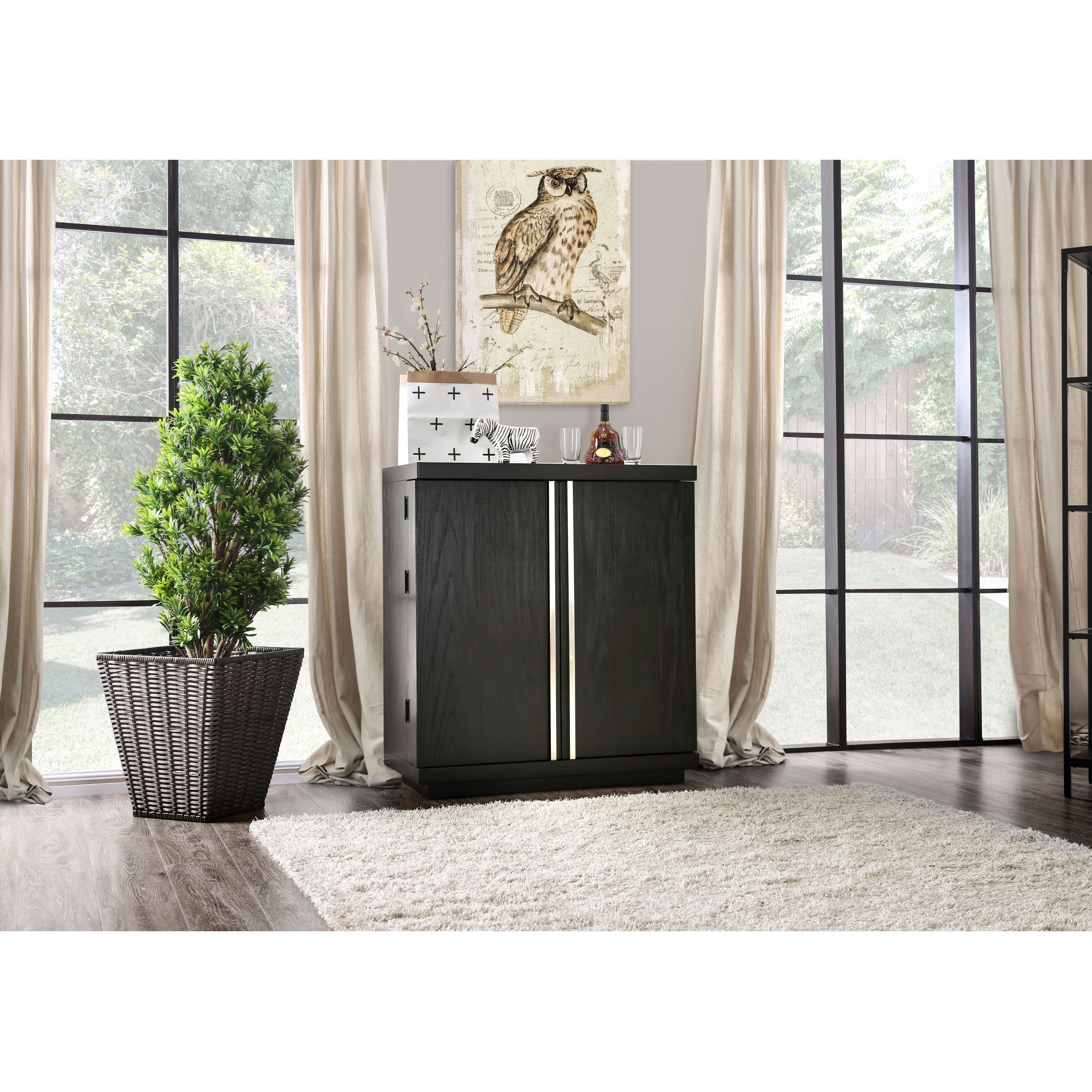 Hedon bar cabinet with wine storage deals