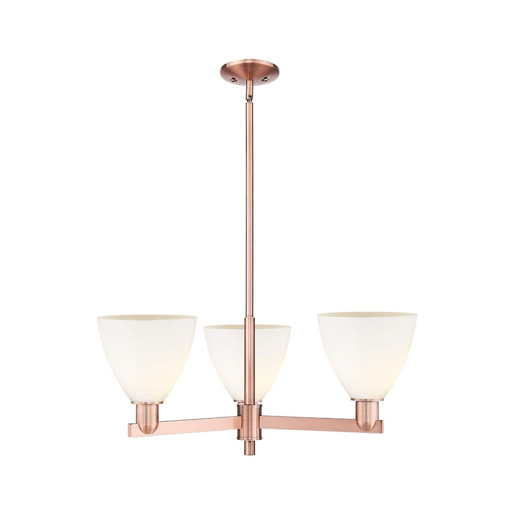 Innovations Lighting Endless Possibilities Arcadia - Bristol - 3 Light 29" Stem Hung Chandelier