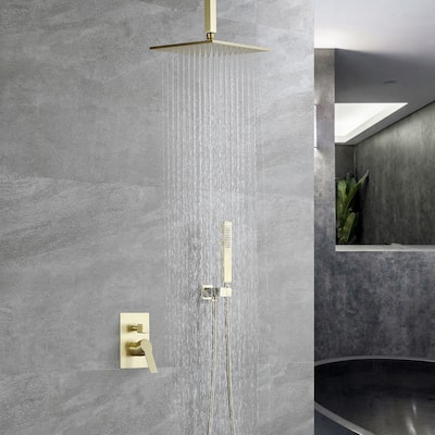 Clihome Ceiling Mount Shower System with 10 Inch