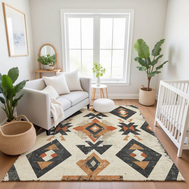 Premium Washable Super Soft Global Impressions Mayfield Rug