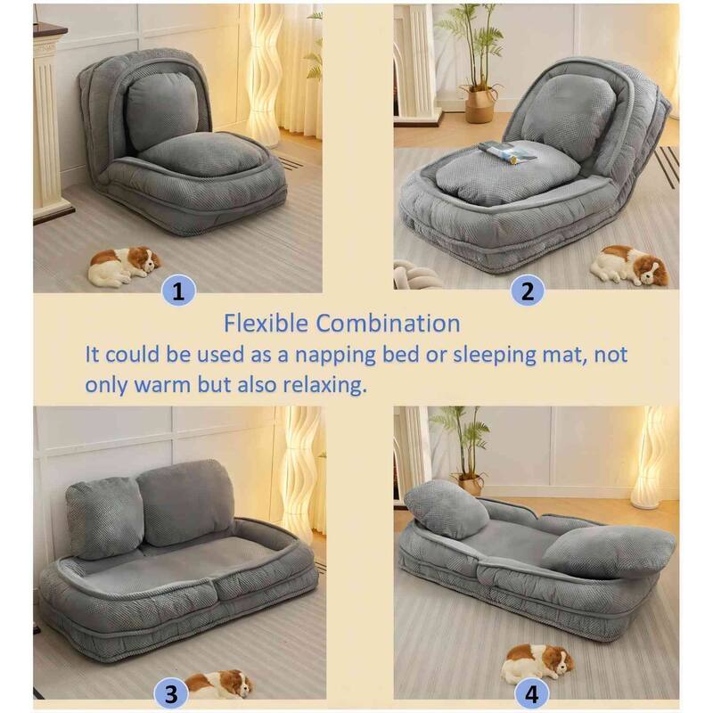 5 Adjustable Position Human Dog Bed