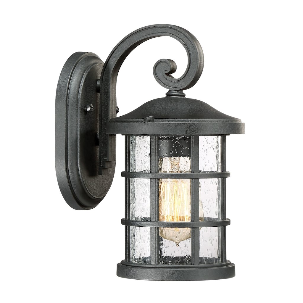 Bellevue Halifax Single Light 11" Tall Outdoor Lantern Style Wall