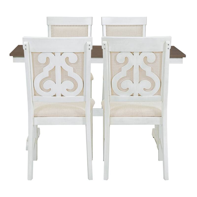 5-Piece Retro Dining Set