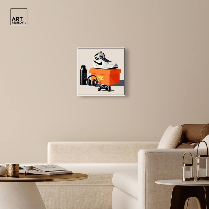 Important Sneaker Accessories Canvas by Art Remedy