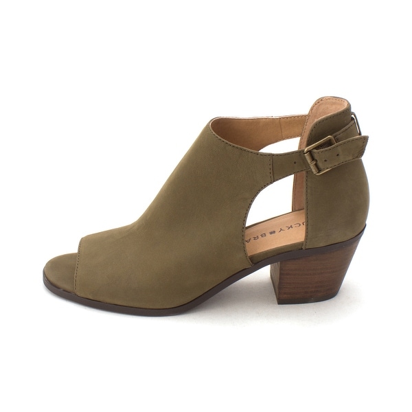 lucky brand open toe shoes