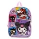 preview thumbnail 121 of 128, Girls 15" Backpack with Padded Straps & Zip Compartment - Ideal Toddler Bookbag for School & Travel Kuromi