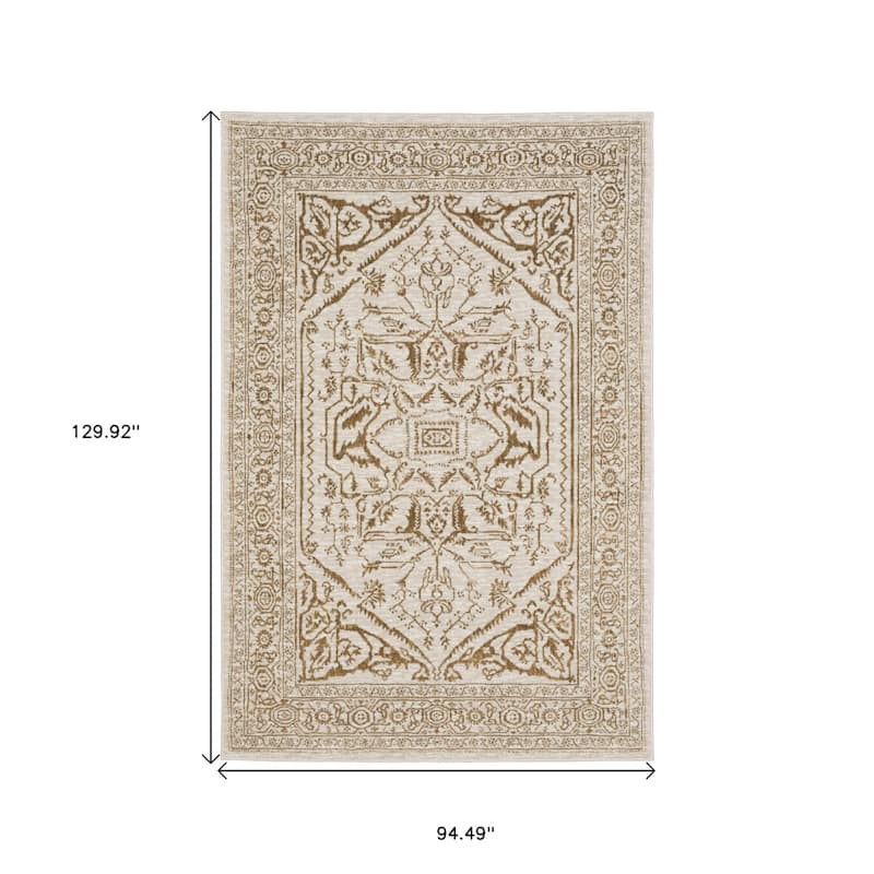 HomeRootsOriental Traditional Rectangle Area Rug
