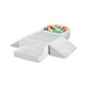 preview thumbnail 12 of 10, White Crystal Velvet Foam Climbing Blocks Set, 5 Piece Modular Playset for Kids - N/A