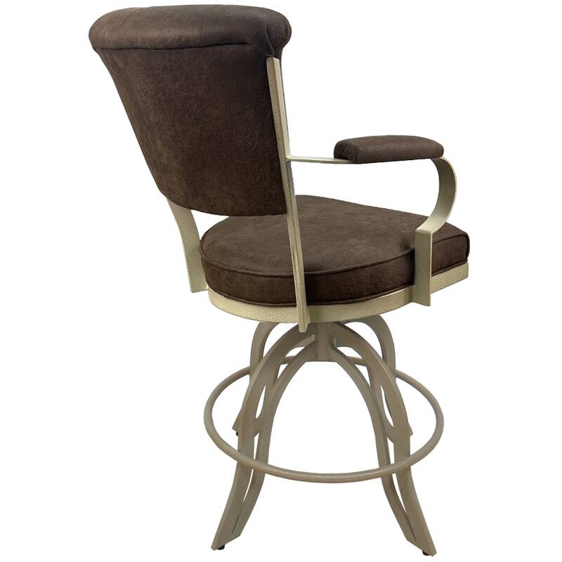 Miami Counter 26" or Bar 30" Metal Bar Stool on A Base