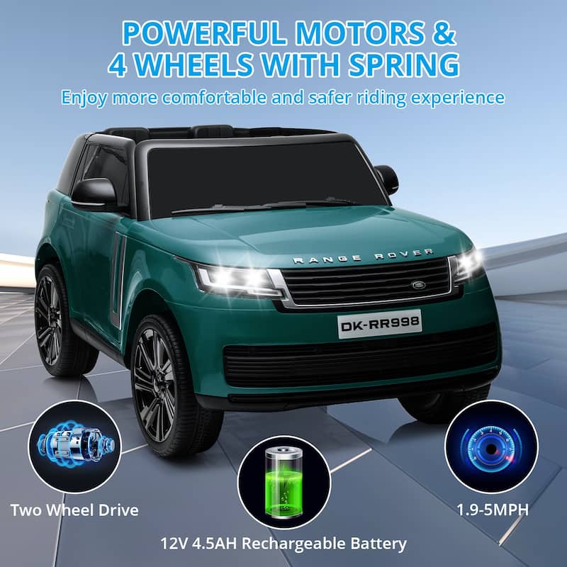 24V 2-Seater Licensed Land Rover Ride On Car
