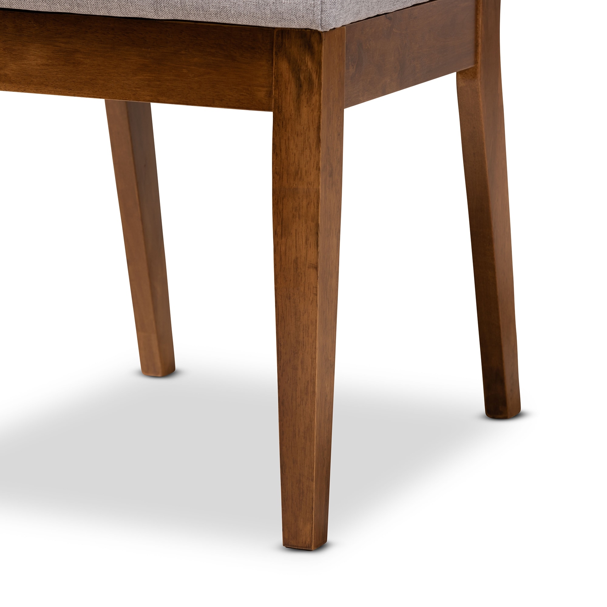 Gideon Modern & Contemporary Diamond-tuffed Wood Dining Chair Set