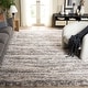 preview thumbnail 4 of 3, SAFAVIEH Hudson Shag Lulzime Modern Abstract 2-inch Thick Rug